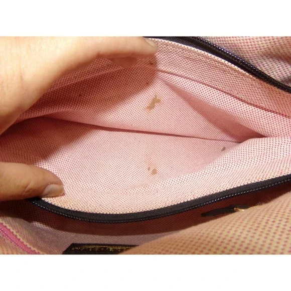 DOONEY & BOURKE Vintage Brown Signature Monogram Tote Shoulder Bag Purse (30) - Picture 7 of 9